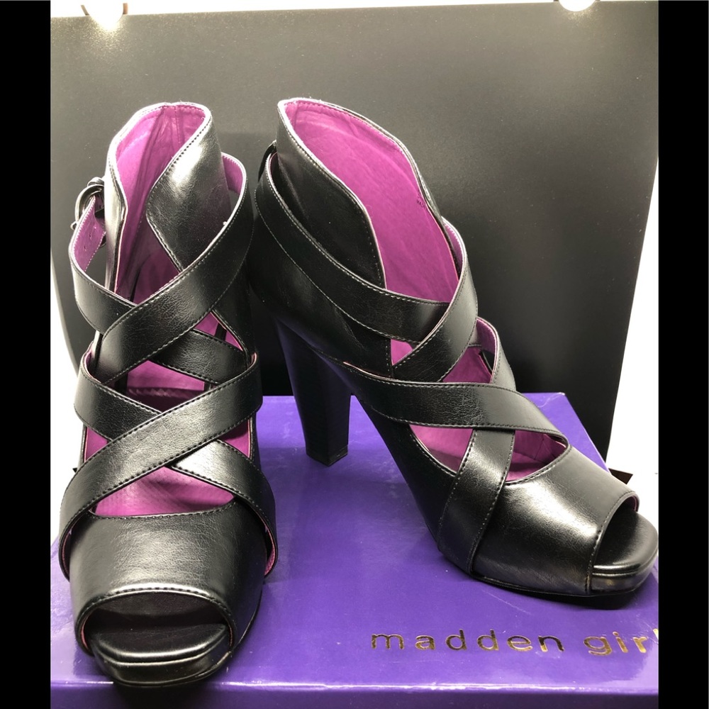 MADDEN GIRL KALYPZO BLACK SZ 9.5- #0237-062019TR